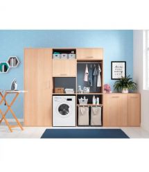 Indesit Стирально-сушильная машина Indesit фронтальная, 7(5)кг, 1200, A, 54см, дисплей, белый
