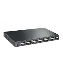 TP-Link Коммутатор SG3452XP 48xGE (48xPoE), 4xSFP+, 500Вт, Керований L2