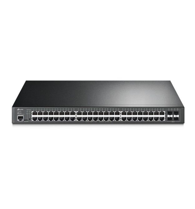 TP-Link Коммутатор SG3452P 48xGE (48xPoE), 4xSFP, 384Вт, Керований L2