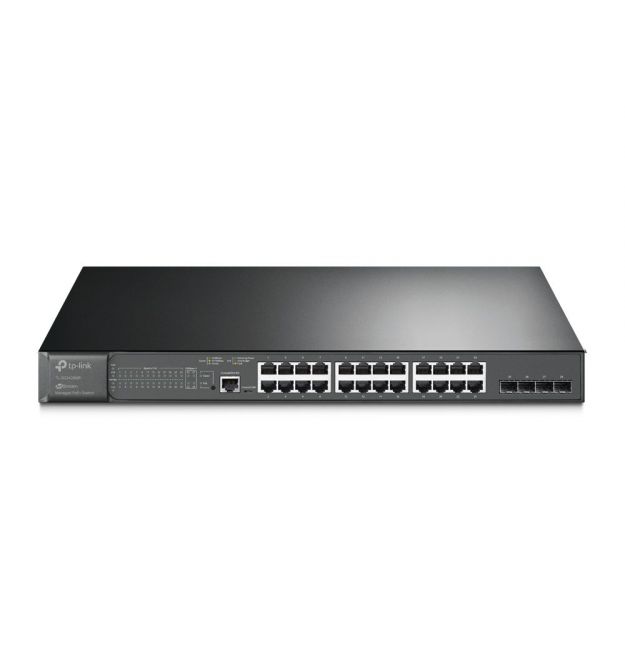 TP-Link Коммутатор SG3428MP 24xGE (24 PoE), 4xSFP, 384Вт Керований L2