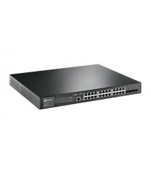 TP-Link Коммутатор SG3428MP 24xGE (24 PoE), 4xSFP, 384Вт Керований L2