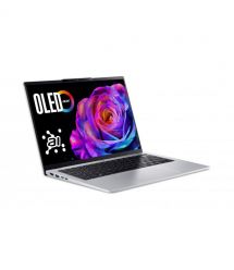 Acer Ноутбук Swift Go 14 SFG14-74 14" WUXGA OLED, Intel U9-285H, 32GB, F1TB, UMA, Win11, серебристый