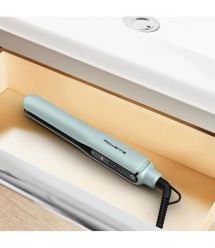 Rowenta Випрямитель Thermoglide, темп.режимов-5, 150-230С, дисплей, ионизация, титан, светло-зеленый