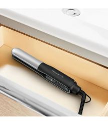 Rowenta Випрямитель Thermostyle, темп.режимов-5, 150-230С, дисплей, ионизация, керамика, титан, черно-серый