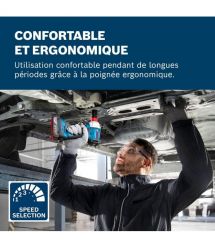 Bosch Гайковерт ударный Bosch GDX 18V-285 18В до 3600об·мин 285Нм квадрат 1/2" ЗП 1.1кг