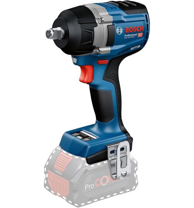 Bosch Гайковерт ударный Bosch GDS 18V-750C 18В до 3000об·мин 270/380/750Нм квадрат 1/2" 1.7кг без АКБ и ЗП