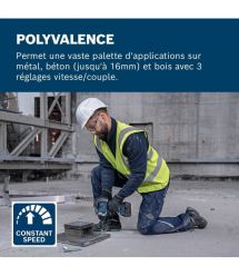 Bosch Гайковерт ударный Bosch GDS 18V-750C 18В до 3000об·мин 270/380/750Нм квадрат 1/2" 1.7кг без АКБ и ЗП