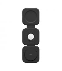 Belkin Беспроводное зарядное устройство 3in1 Travel Pad Wireless Qi2 15Вт, черный