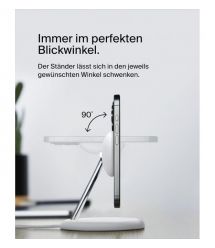 Belkin Беспроводное зарядное устройство 3in1 Magnetic Qi2 15Вт, белый