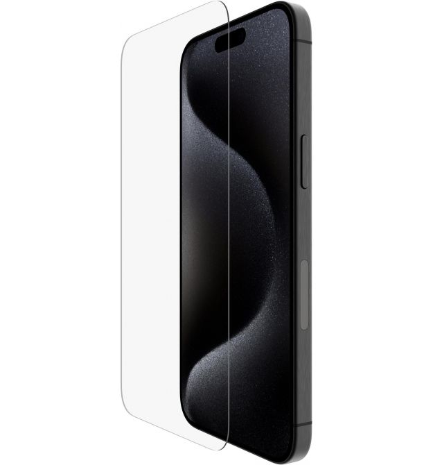 Belkin Защитное стекло для iPhone 15 Pro Max TemperedGlass (1 Pack)