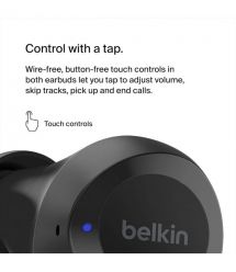 Belkin Наушники TWS Soundform Bolt True Wireless, черный