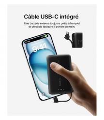 Belkin Портативное зарядное устройство Power Bank 10000мАч, 20Вт, USB-C, черный