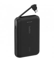 Belkin Портативное зарядное устройство Power Bank 10000мАч, 20Вт, USB-C, черный