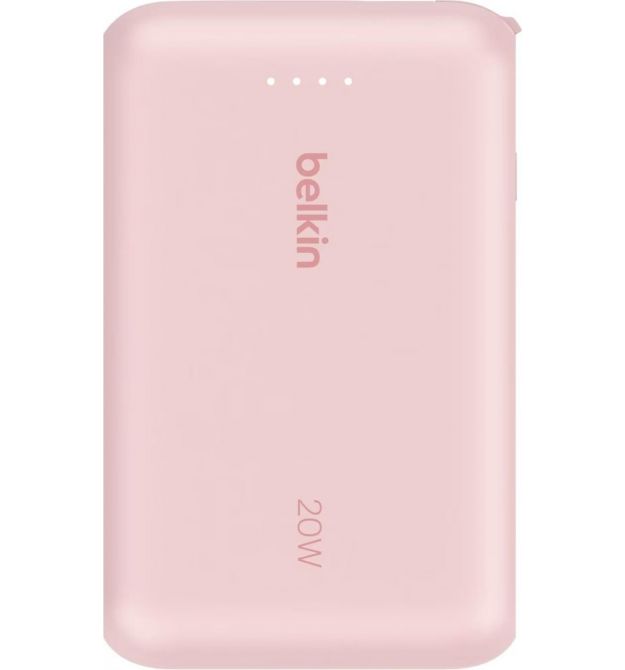 Belkin Портативное зарядное устройство Power Bank 10000мАч, 20Вт, USB-C, розовый