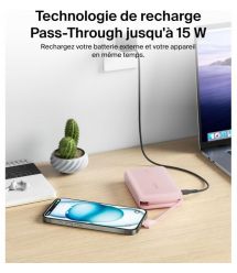 Belkin Портативное зарядное устройство Power Bank 10000мАч, 20Вт, USB-C, розовый