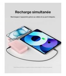 Belkin Портативное зарядное устройство Power Bank 10000мАч, 20Вт, USB-C, розовый