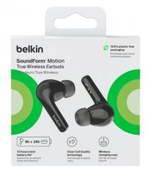 Belkin Наушники TWS Soundform Motion True Wireless, черный