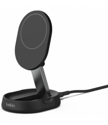 Belkin Зарядное устройство безпроводное 15Вт Stand Magnetic Qi2, черный