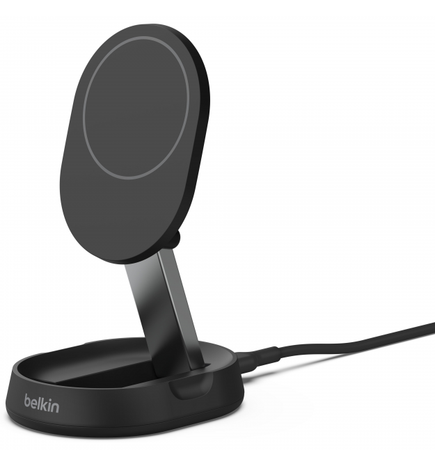 Belkin Зарядное устройство безпроводное 15Вт Stand Magnetic Qi2, черный