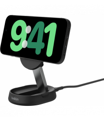 Belkin Зарядное устройство безпроводное 15Вт Stand Magnetic Qi2, черный