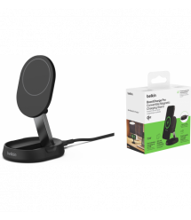 Belkin Зарядное устройство безпроводное 15Вт Stand Magnetic Qi2, черный