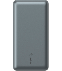 Belkin Портативное зарядное устройство Power Bank 20000мАч, 15Вт, 2хUSB-A/USB-C, серый
