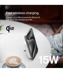 Belkin Портативное зарядное устройство Power Bank 8000мАч, MagSafe Wireless, белый