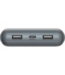 Belkin Портативное зарядное устройство Power Bank 10000мАч, 15Вт, 2хUSB-A/USB-C, серый