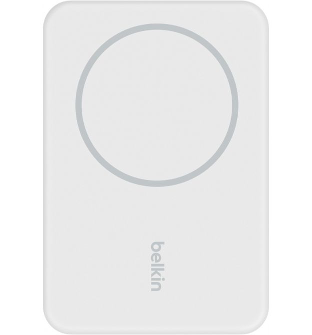 Belkin Портативное зарядное устройство Power Bank 5000мАч, MagSafe Wireless, белый
