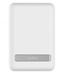 Belkin Портативное зарядное устройство Power Bank 5000мАч, MagSafe Wireless, белый
