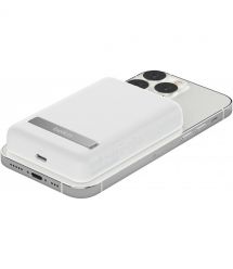 Belkin Портативное зарядное устройство Power Bank 5000мАч, MagSafe Wireless, белый