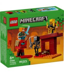 LEGO Конструктор Minecraft Битва с лавой в Незере
