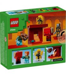 LEGO Конструктор Minecraft Битва с лавой в Незере