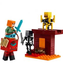LEGO Конструктор Minecraft Битва с лавой в Незере