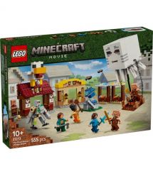 LEGO Конструктор Minecraft Нападение на село с воздушным шариком Ґаст