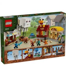 LEGO Конструктор Minecraft Нападение на село с воздушным шариком Ґаст
