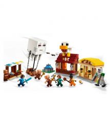 LEGO Конструктор Minecraft Нападение на село с воздушным шариком Ґаст
