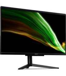 Acer ПК Моноблок Acer Aspire C24-1600 23.8" FHD, Intel P N6005, 8GB, F256GB, UMA, WiFi, кл+м, Lin, черный