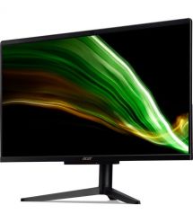 Acer ПК Моноблок Acer Aspire C24-1600 23.8" FHD, Intel P N6005, 8GB, F256GB, UMA, WiFi, кл+м, Lin, черный
