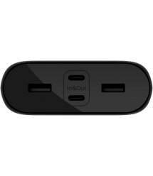 Belkin Портативное зарядное устройство Power Bank 26000мАч, 32Вт, USB-A/USB-C PD PPS, черный