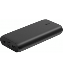 Belkin Портативное зарядное устройство Power Bank 26000мАч, 32Вт, USB-A/USB-C PD PPS, черный