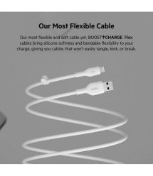 Belkin Кабель USB-A - Lightning силиконовый, с клипсой, 1м, белый