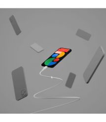 Belkin Кабель USB-A - USB-C силиконовый, с клипсой, 2м, белый