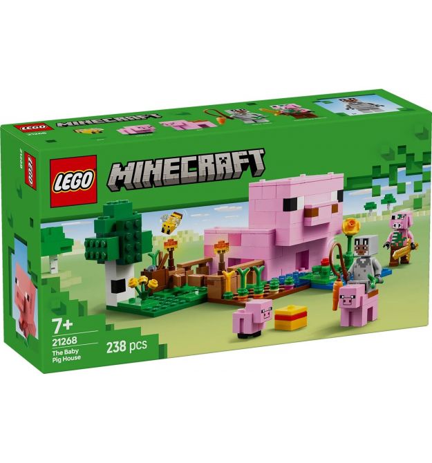 LEGO Конструктор Minecraft Дом для поросят