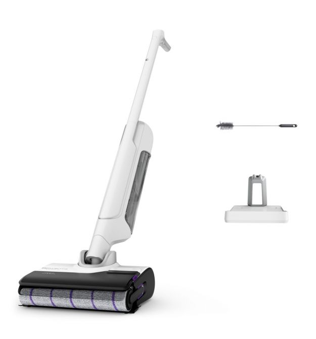 Rowenta Пылесос Rowenta беспроводный X-Clean 10, 200Вт, конт пыль -0.67, автон. раб. до 60мин, вес-4.15кг, НЕРА, білий