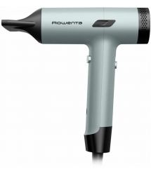Rowenta Фен Rowenta Tiny, 1600Вт, режимов-3, дифузор, иониз-я, хол. обдув, зелено-черный