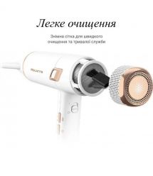 Rowenta Фен Ultimate Experience Maestria, 2000Вт, режимов-3, дифузор, иониз-я, хол. обдув, белый