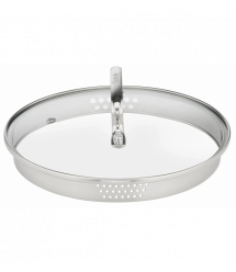 Tefal Кастрюля DUETTO+, 5л, с крышкой, нержавеющая сталь, стекло