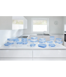 Tefal Набор контейнеров Master Seal, 5шт, пластик, прозрачный, синий