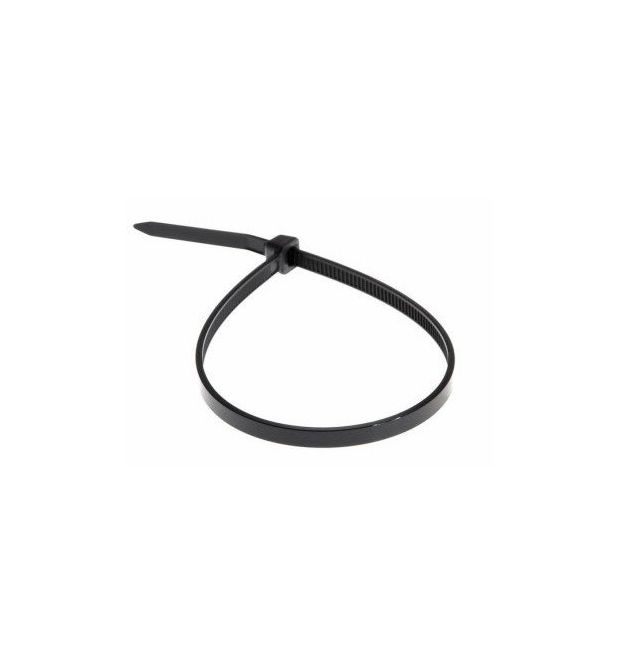 Стяжки нейлон RITAR 5,0x350mm черный (100 шт) высокое качество, диапазон рабочих температур: от -45С до +80С Q65 